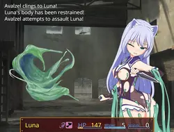 Luna in der Stadt Lewd Lost Spielbild: img2.webp