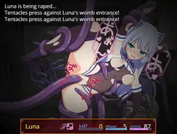 Luna in der Stadt Lewd Lost Spielbild: img3.webp