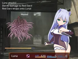 Luna in der Stadt Lewd Lost Spielbild: img4.webp