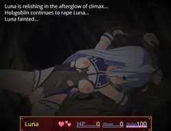 Luna in der Stadt Lewd Lost Spielbild: img5.webp