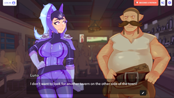 Luna in the Tavern game image: img2.webp