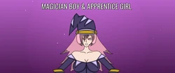 魔术师男孩和学徒女孩