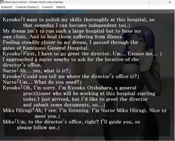 Meat Slave Contract ~Female Doctor Slave Training~ game image: img1.webp