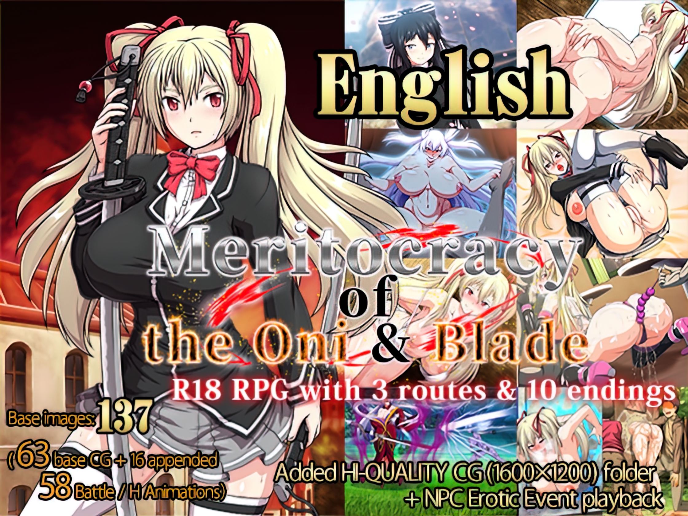 Meritocracy of the Oni & Blade + Append main image