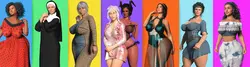 Milfs et guerre : Exilés par le désir