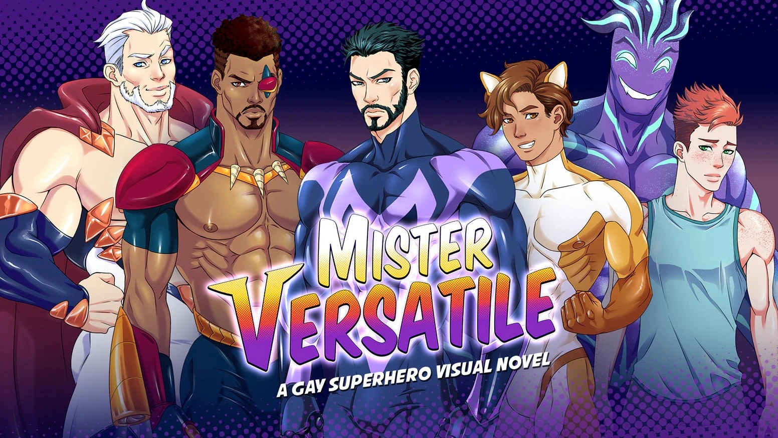 Mister Versatile: A Gay Superhero Visual Novel main image