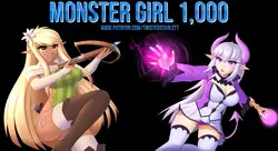 Menina do monstro 1.000