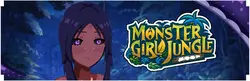 Selva de menina de monstro