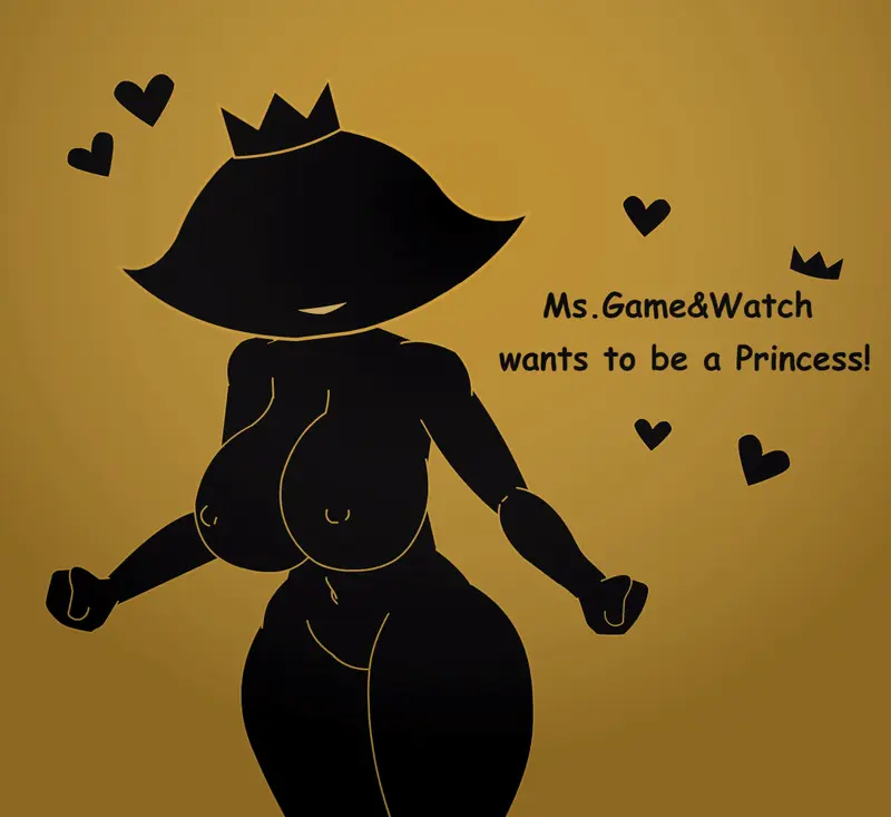 Ms.Game&Watch wants to be a Princess! [v1.0] main image