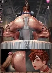Muscle Female Warrior Hole Rubbing App für Windows Spielbild: img1.webp