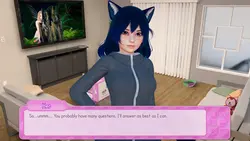 imagen del juego Mi Catgirl Maid Cree que ella dirige el lugar Unofficial 3D Remake: img11.webp