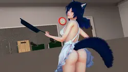 imagen del juego Mi Catgirl Maid Cree que ella dirige el lugar Unofficial 3D Remake: img3.webp