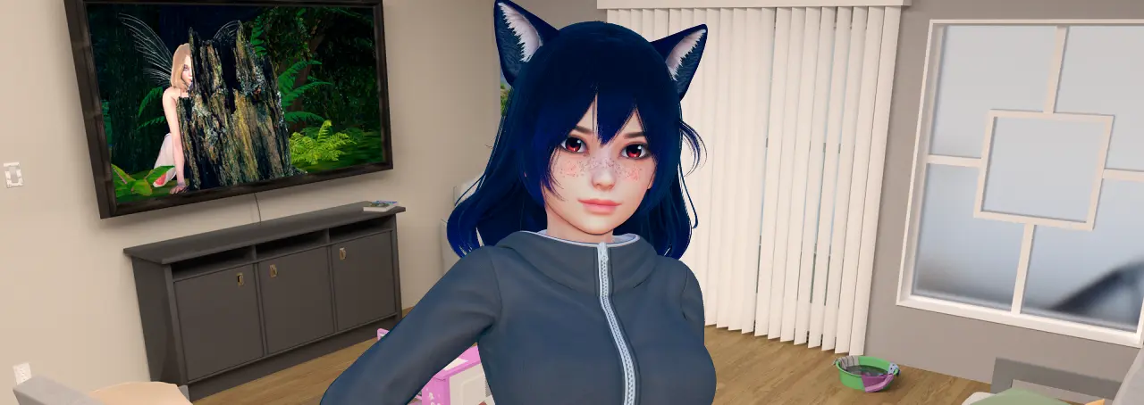 My Catgirl Maid Thinks She Runs the Place Unofficial 3D Remake main image