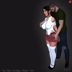 Natalie's Exhibitionism game image: img0.webp