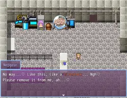 Nepgear in the Maid's House game image: img2.webp