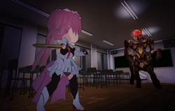 Newona, Ritual Offering to The Depraved God ~ The Surrender of the Transforming Gender-bent TS Exorcist Girl game image: img8.webp
