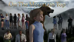 En la cima de la montaña