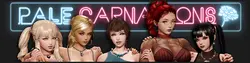 淡いカーネーション