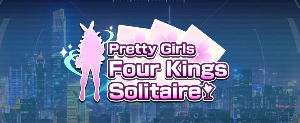 Pretty Girls Four Kings Solitaire main image