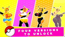 かわいい Thicc - ポケモン パロディー ゲーム画像: img1.webp