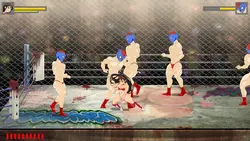 imagem do jogo Lutador profissional Kaede Kamigaki - disfarçado no mundo do wrestling profissional escuro: img2.webp