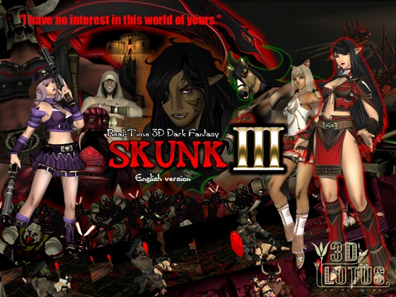 Real-time 3D total violation fantasy 'SKUNK III' Godkiller main image