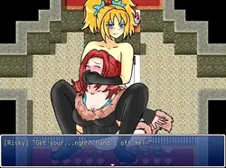 Risky's Card Battle - Sex Wrestling Game game image: img0.webp