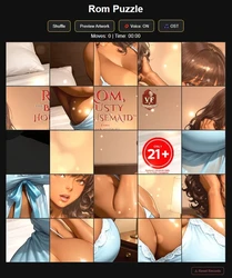 Rom, Die vollbusige Hausmädchen - Story Puzzle Collection | S# Serie Spielbild: img8.webp