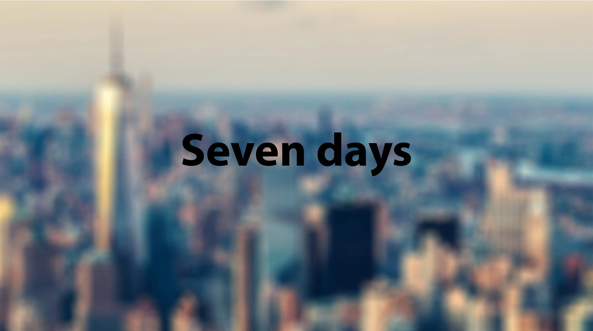 Seven Days main image