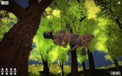 image de jeu Shibari dans la forêt: img0.webp
