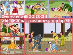 Shrine Maiden Kanna的肉头驱魔记录 游戏图片: img1.webp