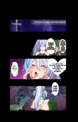 Sister Efner, falling into Darkness because of the Futanari Succubi game image: img5.webp