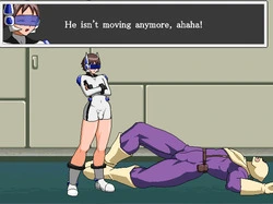 Size Fetish One x Shota Battle! Female Mutant VS C Rank Agent