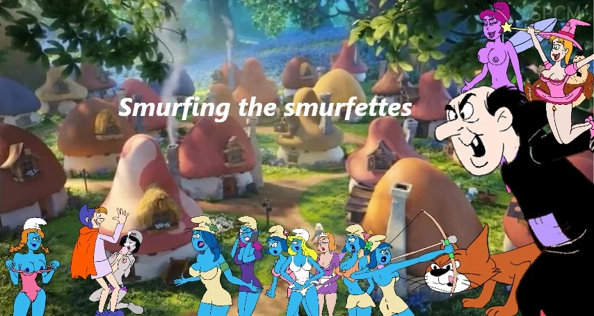 Smurfing the Smurfettes main image