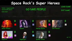 Space Rock's Super Heroes