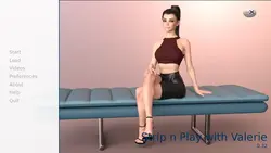 Strip n Jouez avec Valerie [v0.38]