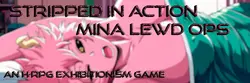在行动中脱落: Mina Lewd Ops