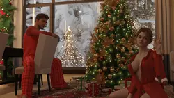 Stuffing Her Stocking game image: img0.webp