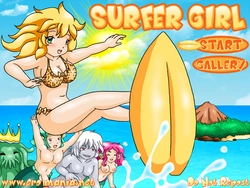 Surfista menina