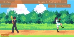 Sweaty Baseball Girl And Batting Challenge game image: img0.webp