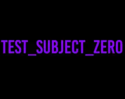 Sujet d'essai zéro