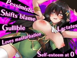 The Gloomy, Busty Half-Elf Just Wants to be Worshipped! game image: img1.webp