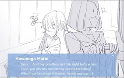 シンプルな脱出ゲーム～長髪の少女と店～ ゲーム画像: img2.webp