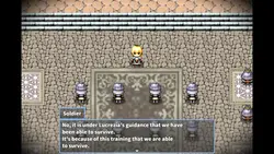 兵士とゴールデンプリンセス ゲーム画像: img3.webp