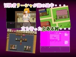 Der weibliche Krieger hielt in Hoi Village Spielbild: img0.webp