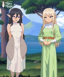 Thicc Magic. Elves' Perverted Beauty Standards.gif game image: img25.webp