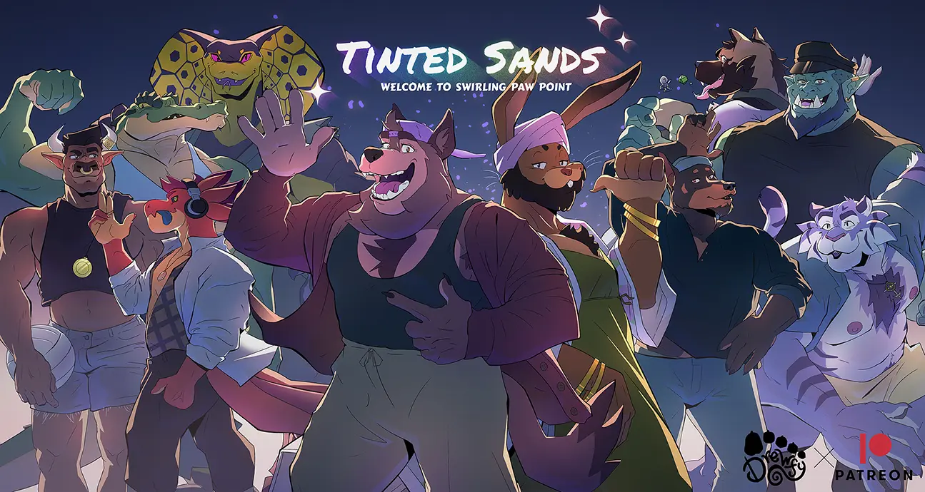 Tinted Sands: Welcome to Swirling Paw Point main image