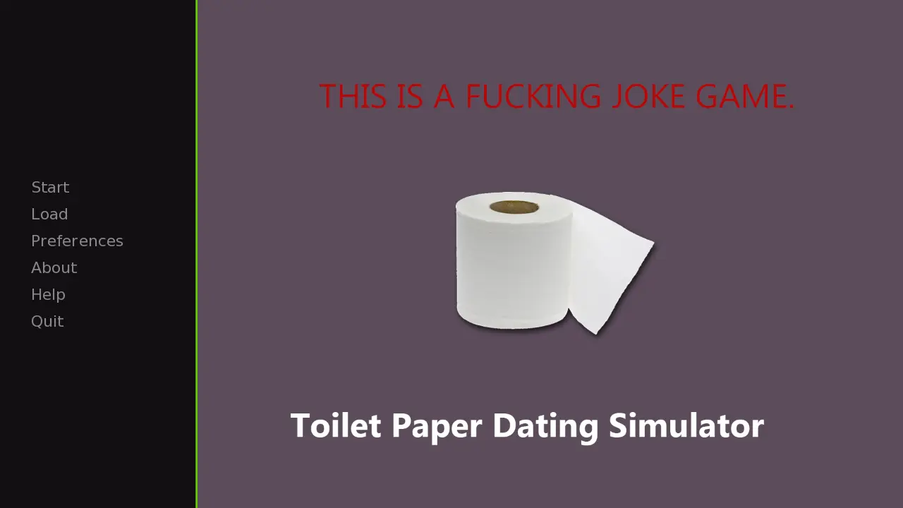 Toilet Paper Dating Simulator [v3.0] main image