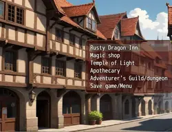 Town and Dungeon game image: img0.webp