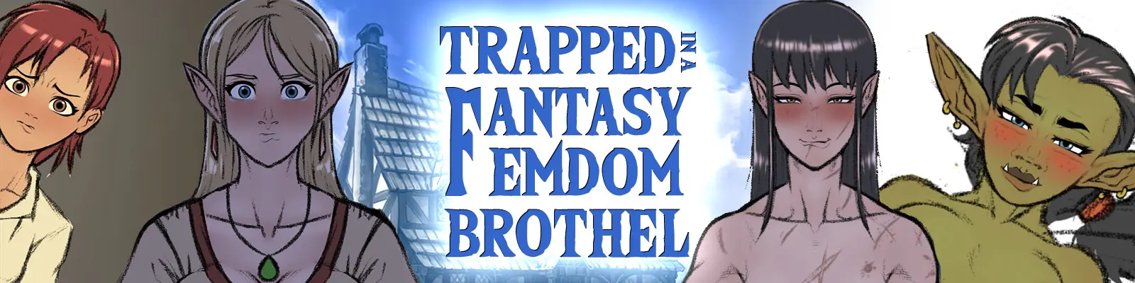 Trapped in a Fantasy Femdom Brothel main image